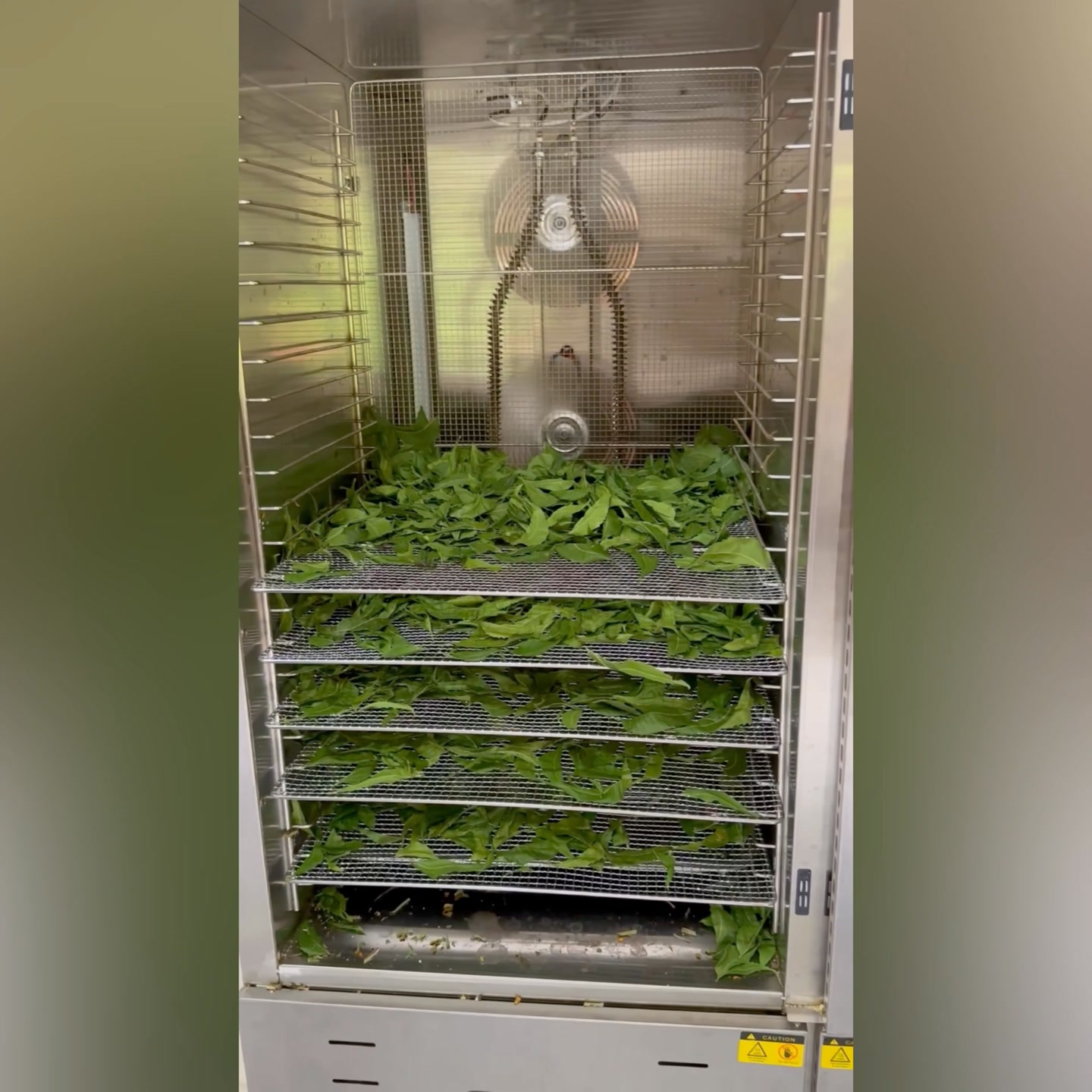 We dehydrate our own herbs in-house!