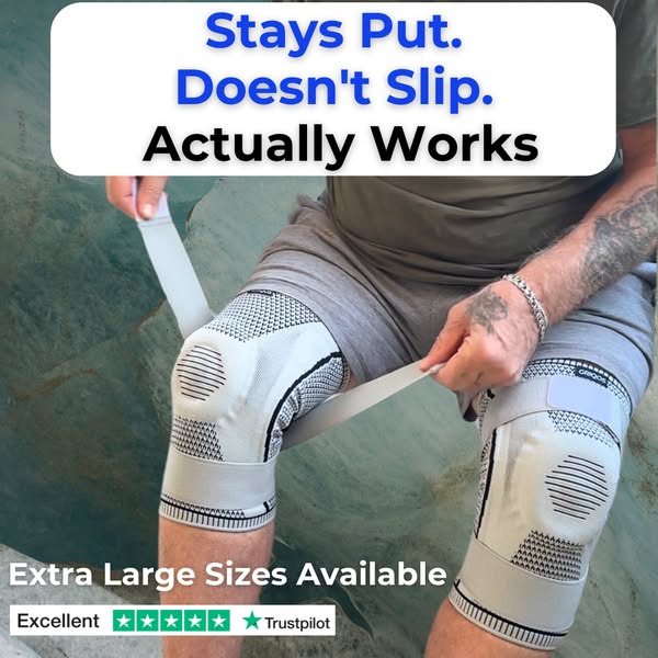 😍 Seniors & Athletes Love These Knee Sleeves