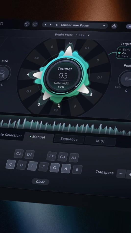 We saw your comments 👀 Temperance Pro is out now with 29 world class spaces, 3 note selection methods including MIDI and sequence modes, and unique modal and musical features for new ways to shape space.

🔗 Available now: etide.io/TemperancePro