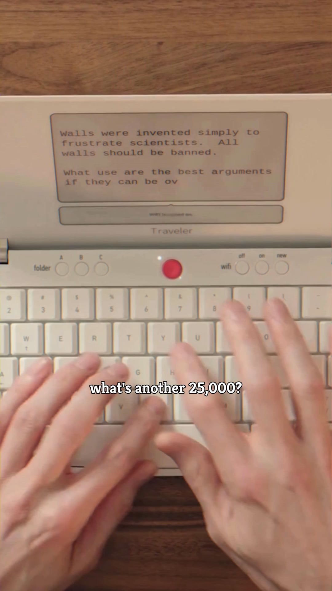 Stop Scrolling. Start Writing.