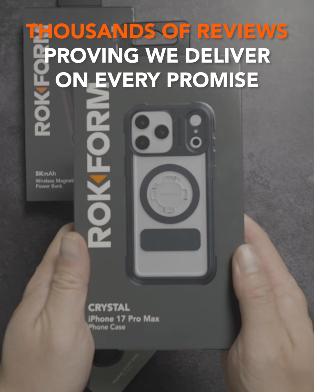 Crystal Clear or Rugged Tough – You Decide