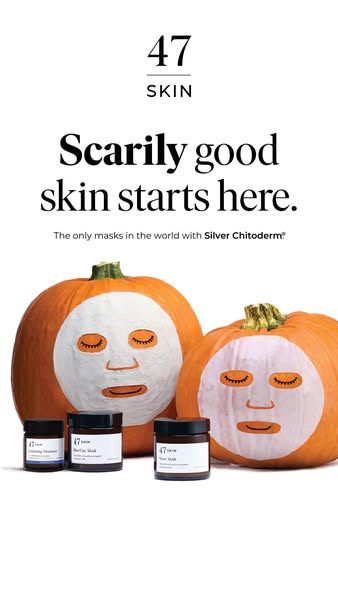 Discover the power of 47 Skin this Halloween 🎃. So effective (on zits/pimples/redness) it comes with a money back guarantee.

👻 Free delivery over $65
👻 Over 5,000+ 5* reviews
👻 Kills 99.9% of breakout-causing bacteria

Tried everything for bad skin? 47 Skin really works