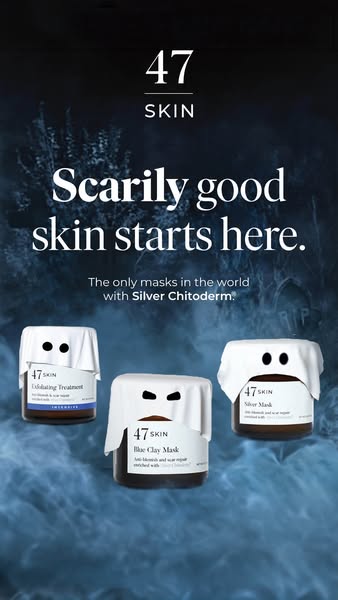 Discover the power of 47 Skin this Halloween 🎃. So effective (on zits/pimples/redness) it comes with a money back guarantee.

👻 Free delivery over $65
👻 Over 5,000+ 5* reviews
👻 Kills 99.9% of breakout-causing bacteria

Tried everything for bad skin? 47 Skin really works