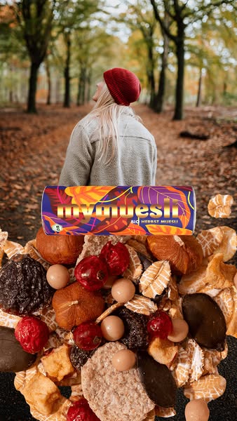 Mit den Herbstmüslis von mymuesli wird Dein Herbst so richtig cozy – voller Genuss und kleinen Wohlfühlmomenten.