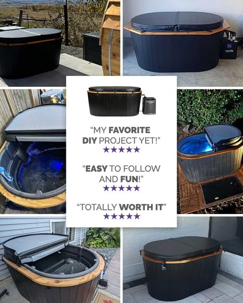 Build your CUSTOM cold plunge 🔥