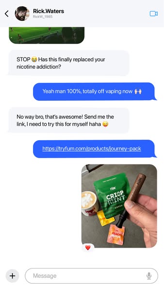 Real people. Real Results. 0 Nicotine
