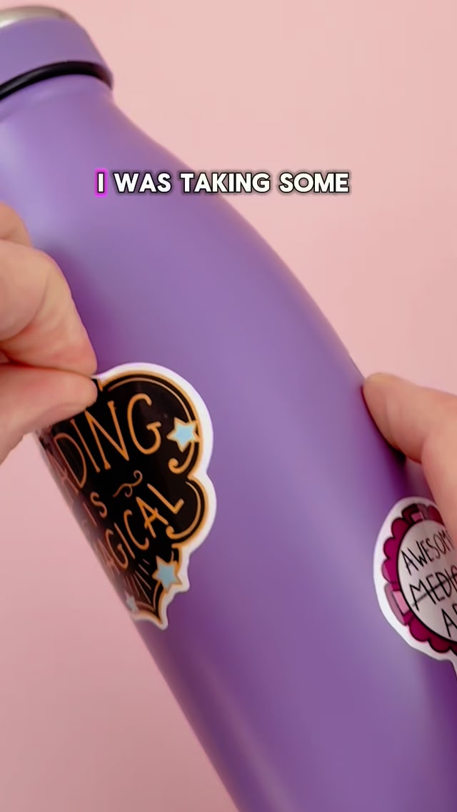 Not your average sticker (these ones REALLY last)