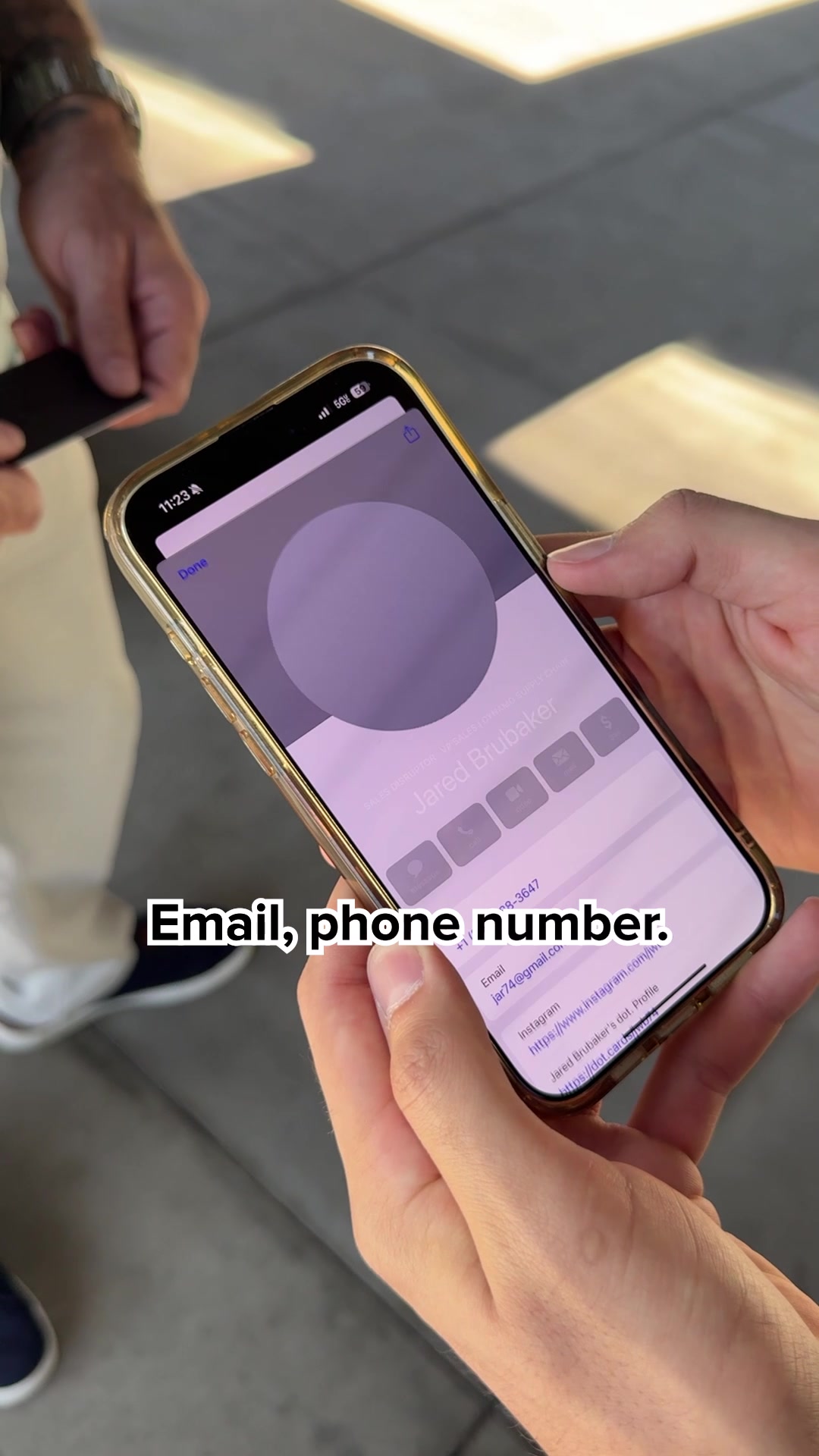 The Business Card of the Future