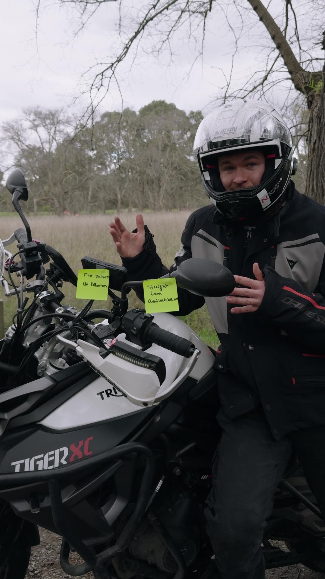 Ride Secure with Quad Lock