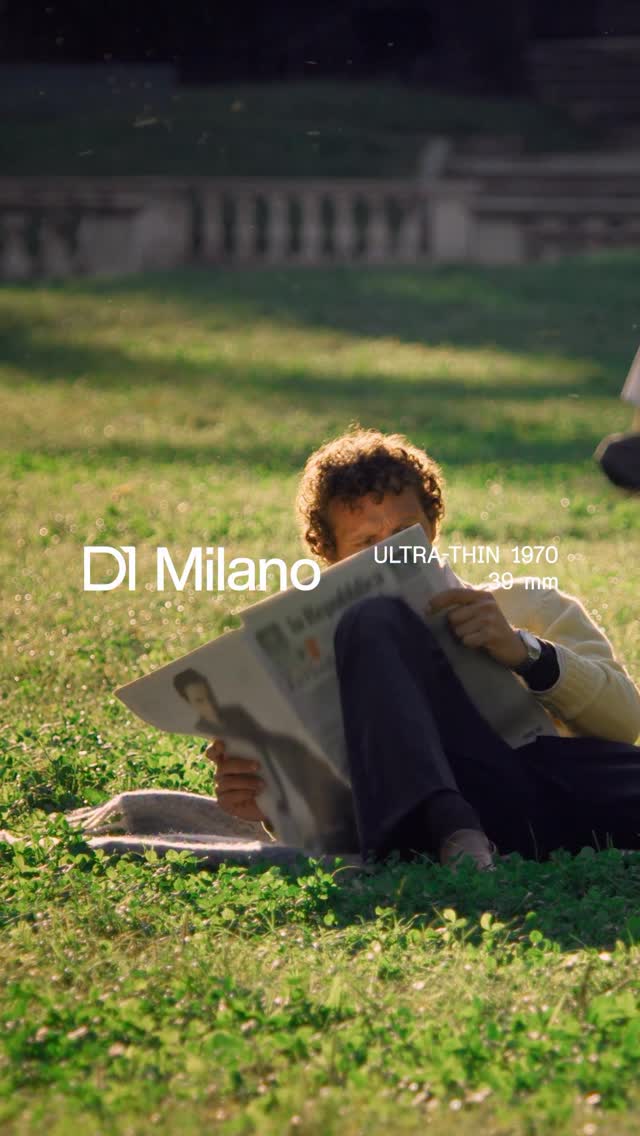 D1 MILANO presents
“APERITIVO SBAGLIATO”
Una storia d’altri tempi (an old-fashioned story)

Feat. Tea, Stefano and the new ULTRATHIN 1970
COLLECTION

Milan, 1970. Tea and Stefano mysteriously matched on a dating app. They plan to meet for an aperitivo. For uncanny and unexpected reasons, it all goes sbagliato (wrong). Let’s follow how this story unfolds out of time.

EPISODE 1: CHILL

Campaign: @allacartastudio Photography @maarcolombardi Video @vieridallachiesa
Models: Tea and Stefano @streetpeoplecastingitalia