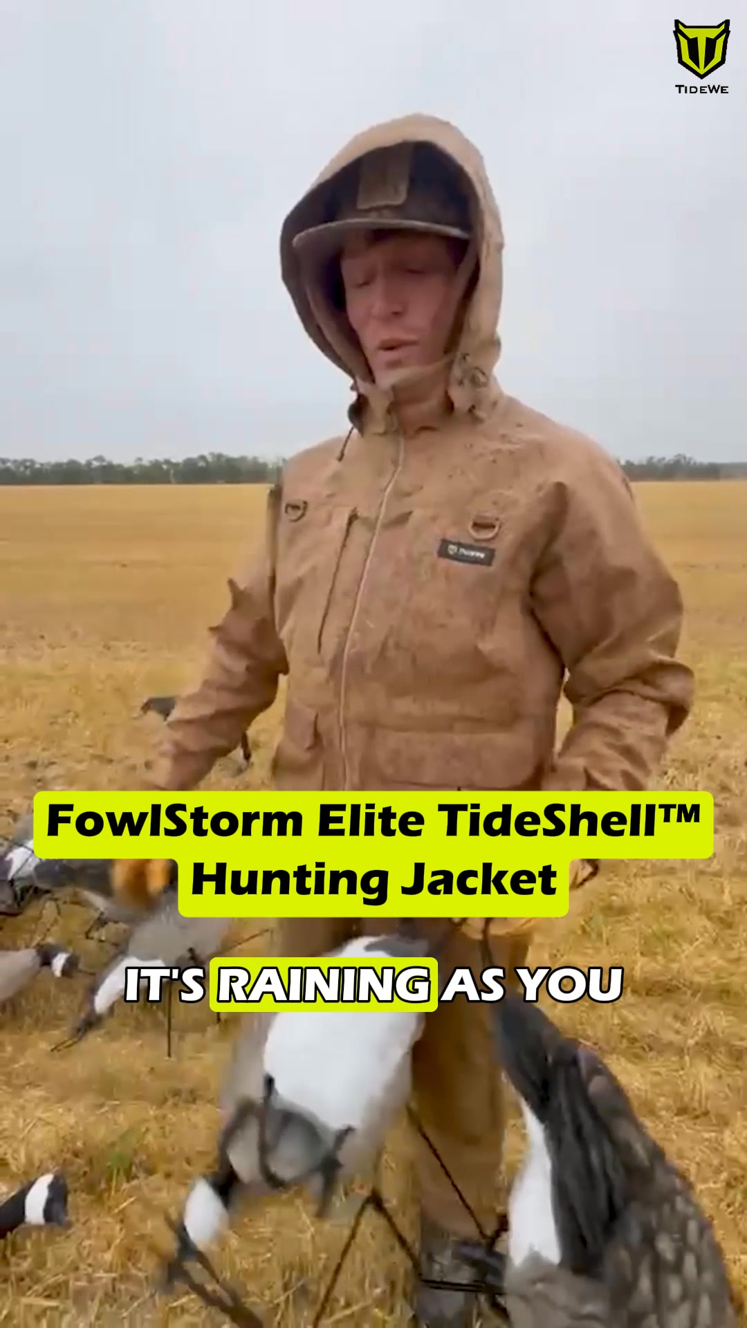 🌧️ Hunt Longer. Stay Drier. 🎯