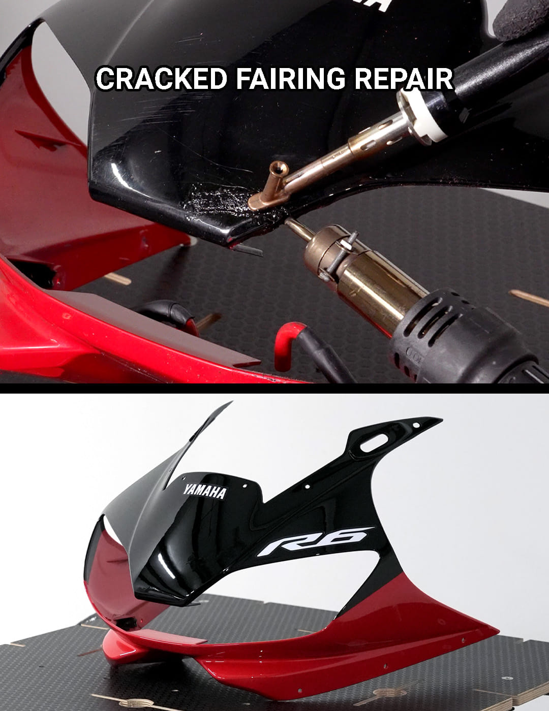 Cracked Fairing Fully Restored