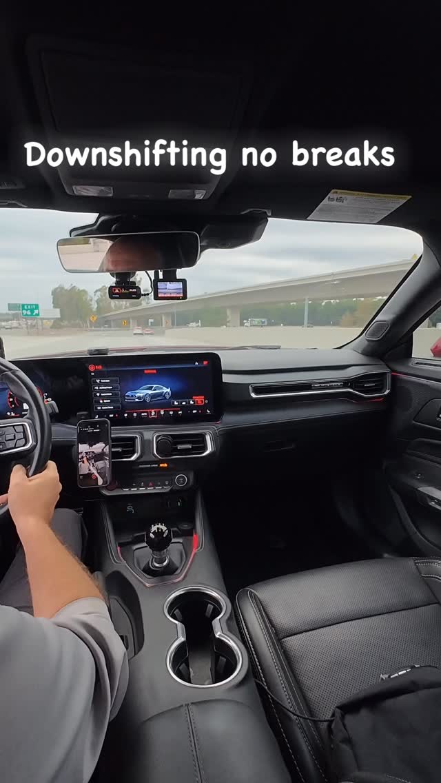 Mustang Gt 6 speed downshifts no acceleration. #mustang #mustanggt #fordperformance #mustangfanclub #corsaperformance #sportscar #auto #car #djimic2 #v8 #california #danapoint #irvine #cjponyparts #v8__forever ❤️🙏