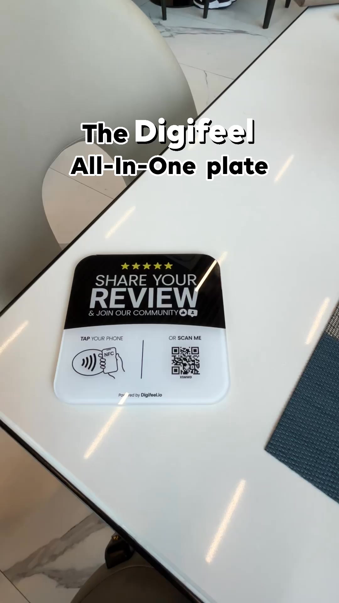 Reviews and visibility in Just 3 Seconds 🚀