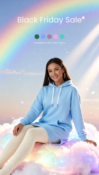 50% Off The Hoodie Dress!