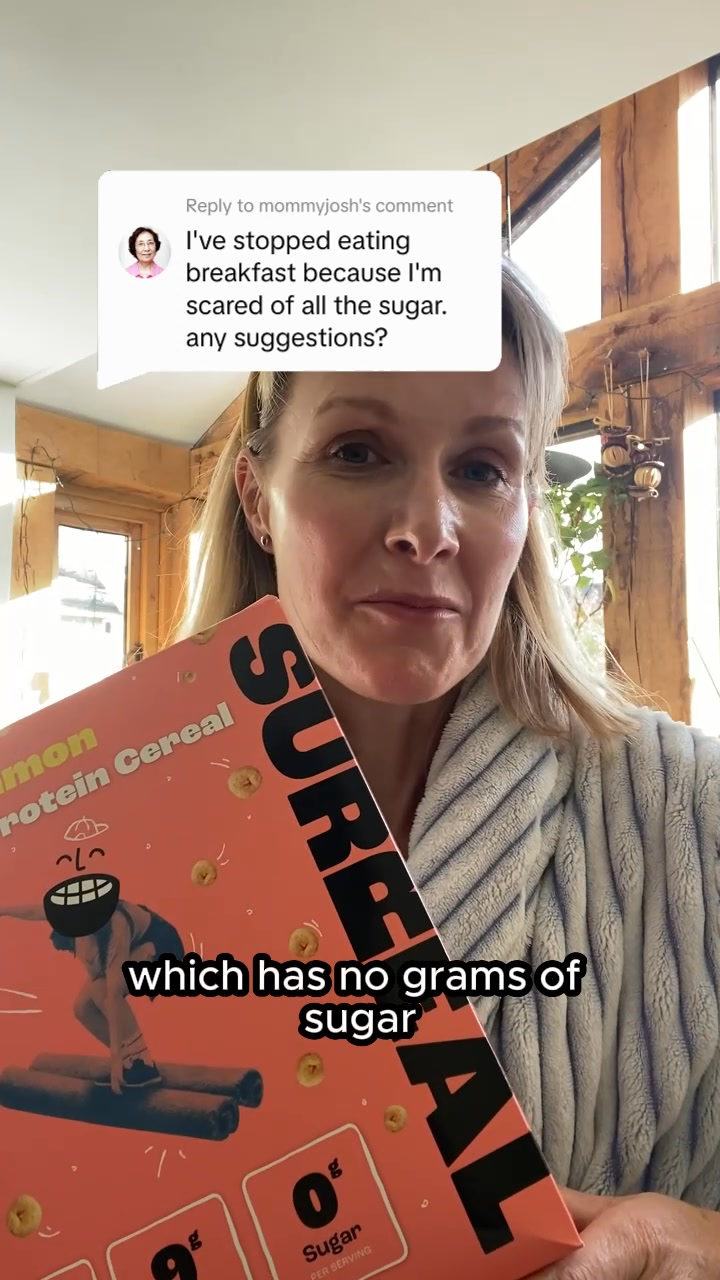 Low Sugar, High Protein Cereal🥣