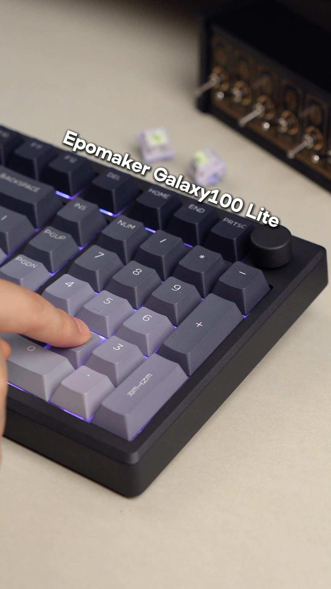 1800 ANSI US Layout with Knob