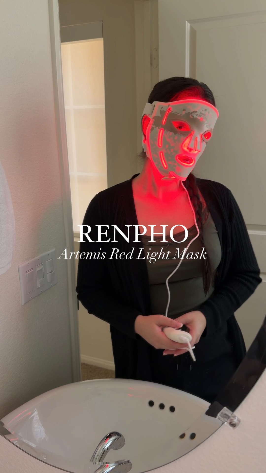 Comment MASK for the 🔗 or find it in my bio💕 
Use my code KAYLAAMME for a discount💫

The @renpho Artemis Red Light Mask is my new favorite step in my skincare routine 💆‍♀️ I love that I can wear it while working from home or cleaning up and since I started using it, I’ve noticed brighter, firmer, and healthier-looking skin ✨

#renpho #artemis #redlightmask #redlighttherapy #skincare #beautytech