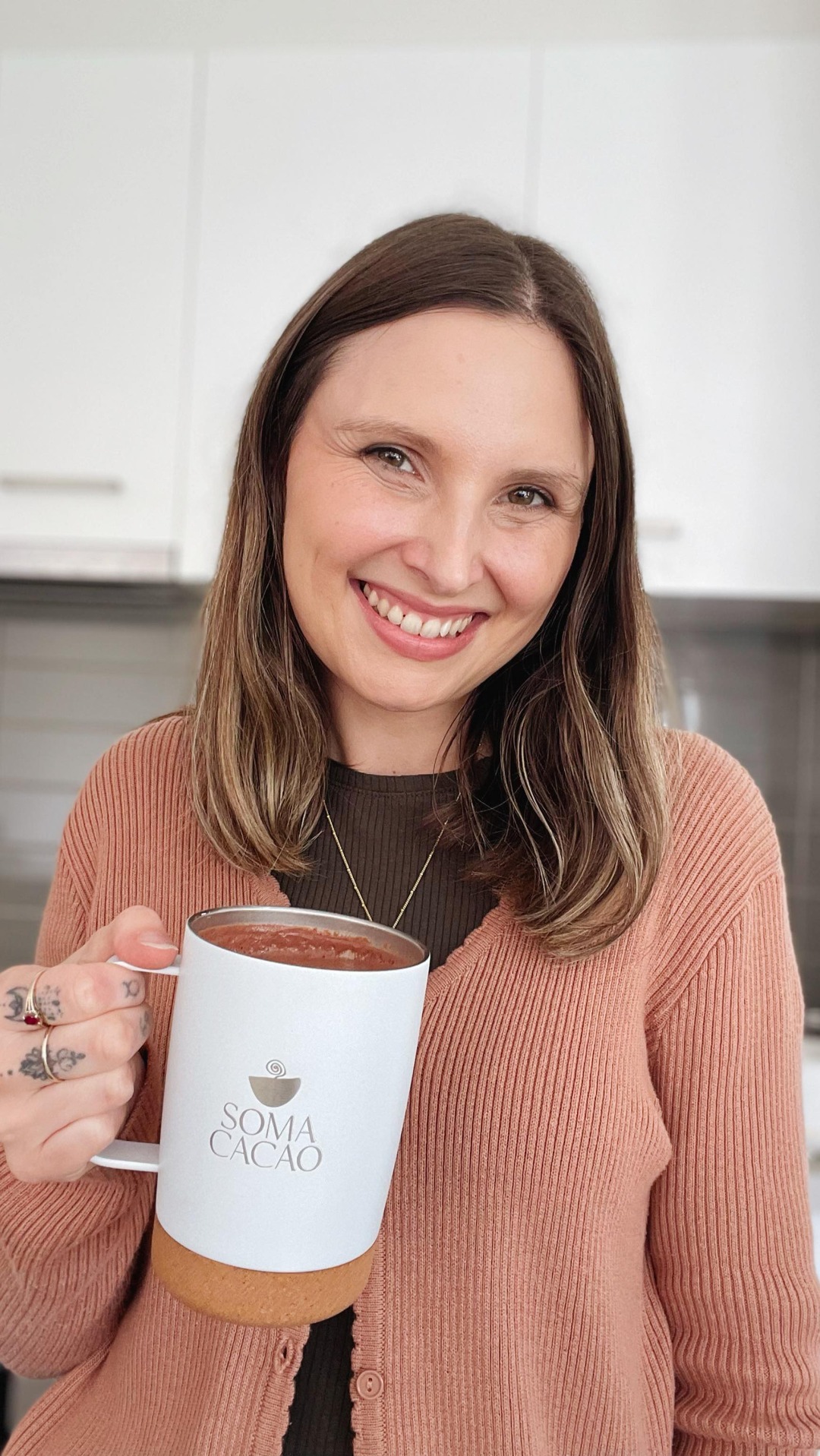 How much cacao do you use? 😋

Here’s a little more info about each amount mentioned in the video, I hope it helps! 🥰

✨ 10-15 grams:
A light dose, more like a regular hot chocolate. Best for those times you just want a gentle drink, whether you’re new to drinking pure, ceremonial cacao or it’s later in the afternoon.

✨ 25 grams:
My go to for everyday. The perfect amount for a rich, creamy cacao. I feel a subtle buzz from the caffeine in the cacao (it’s so much less than coffee) while the main active ingredient theobromine works to reduce cortisol and help you to relax.

✨ 40 grams:
Ceremonial dose — this amount of cacao in one cup is decedent, and powerful. The reason I save the full 40 gram ceremonial dose for ceremonies is because I believe in order to truly appreciate it, you need to slow down and take full advantage of the higher dosage benefits — whether that’s by journaling or drawing tarot cards, or connecting with others in a cacao ceremony. It’s a full cacao immersion! 💖

@soma.cacao is never bitter, even though it’s 100% pure cacao paste, so you still don’t have to use much sweetener even with a ceremonial dose. I love the combination of coconut sugar and mesquite — it adds a delicious caramel flavour! 🙌

Let me know if you have any questions, and if you’d like to truly experience what a cacao ceremony is like, be sure to follow along to stay updated on events! ☕️

Enjoying cacao in your own time, in your own space, is absolutely beautiful too — however little or much you prefer to use! It’s always delicious 😍

If you’d like to try ceremonial cacao for yourself, @soma.cacao is my favourite! ✨