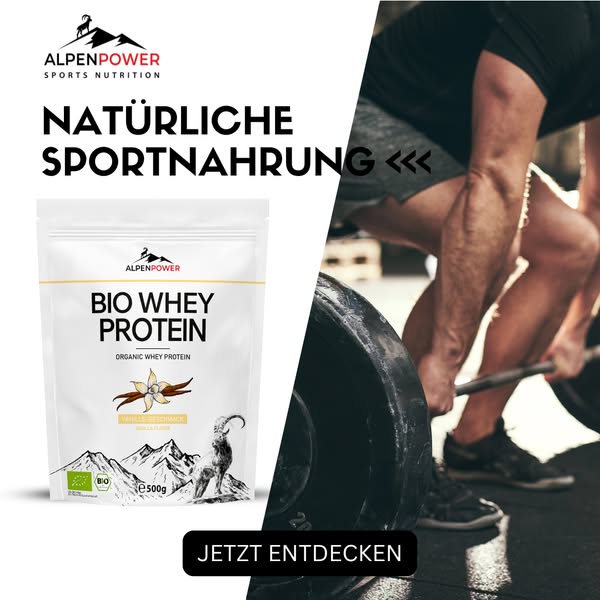 Mehr Kraft & Muskelaufbau – natürlich mit Bio-Protein 💪
