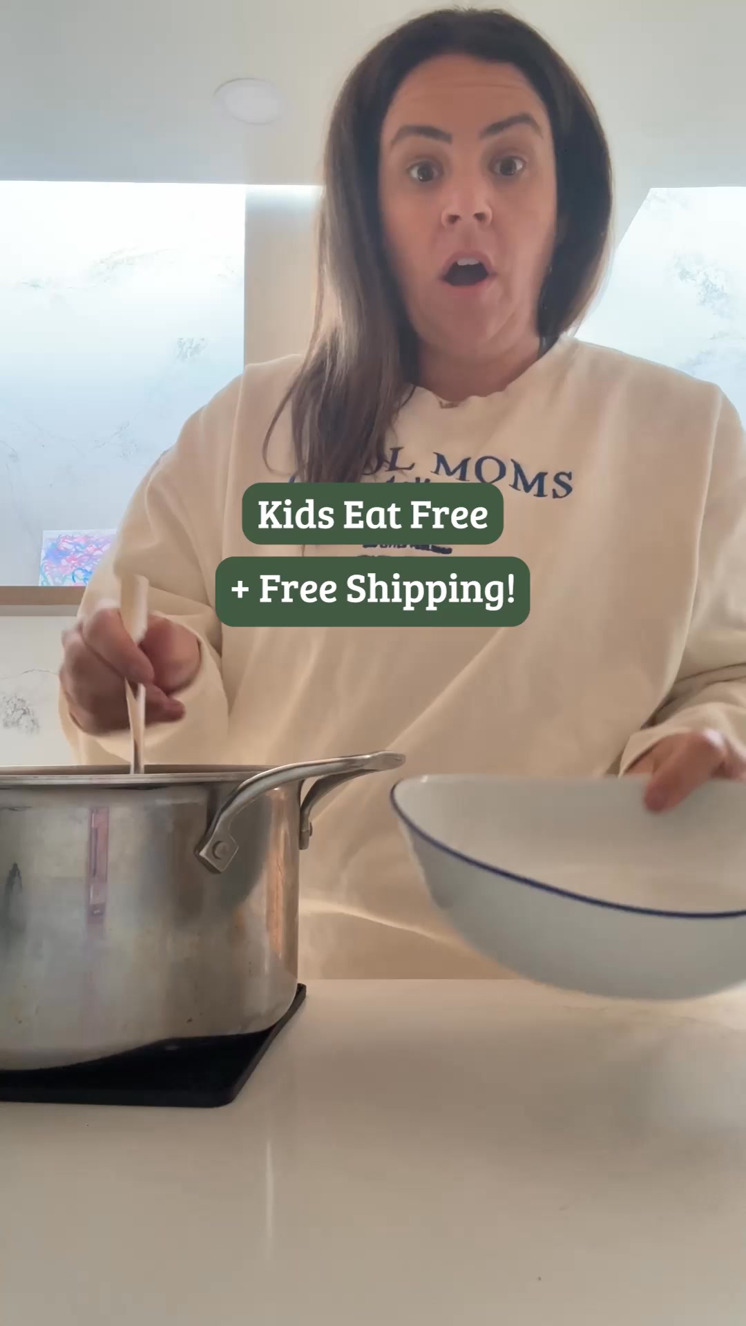 Kids Eat Free + Free Shipping!