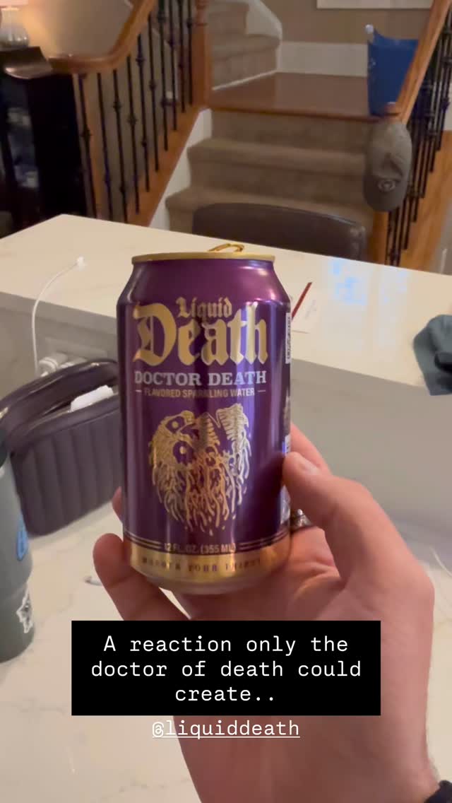 A reaction only the doctor of death could create.. @liquiddeath