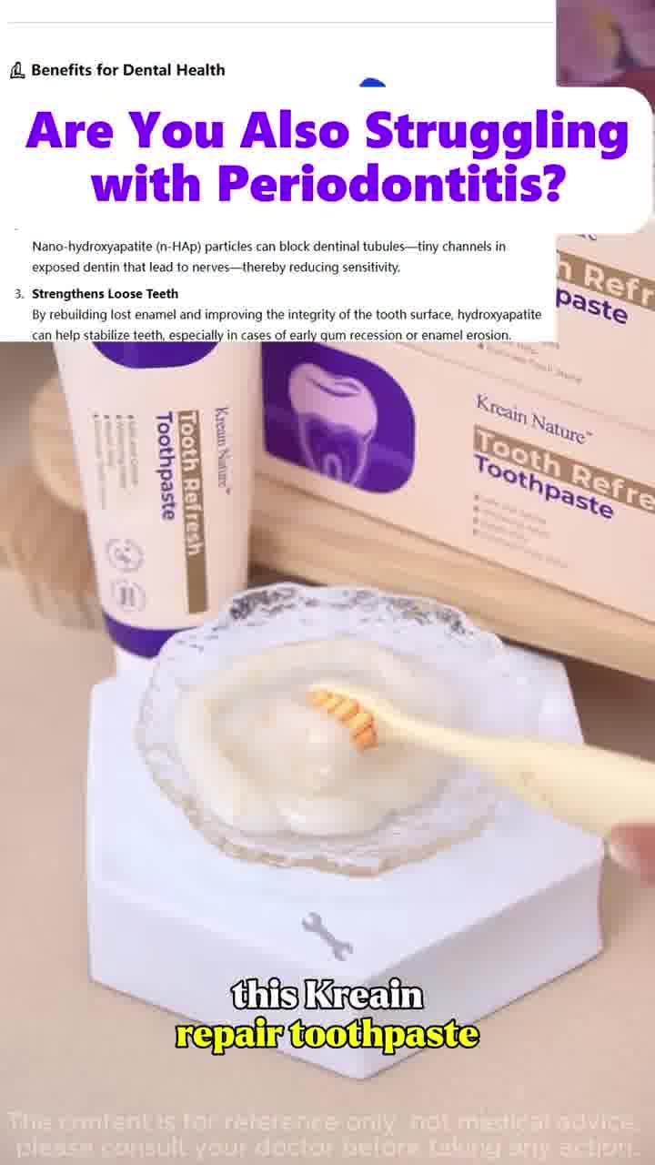 Smile Brighter with Kreain Toothpaste! 😁🌟