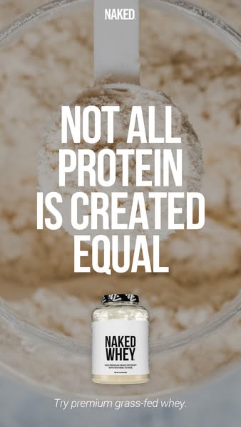 Whey Protein. That's it.