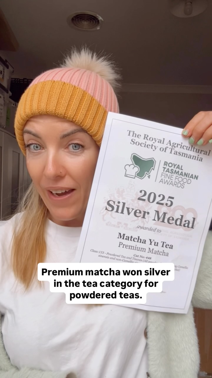 Award-Winning Matcha, Two Years Running 🏆