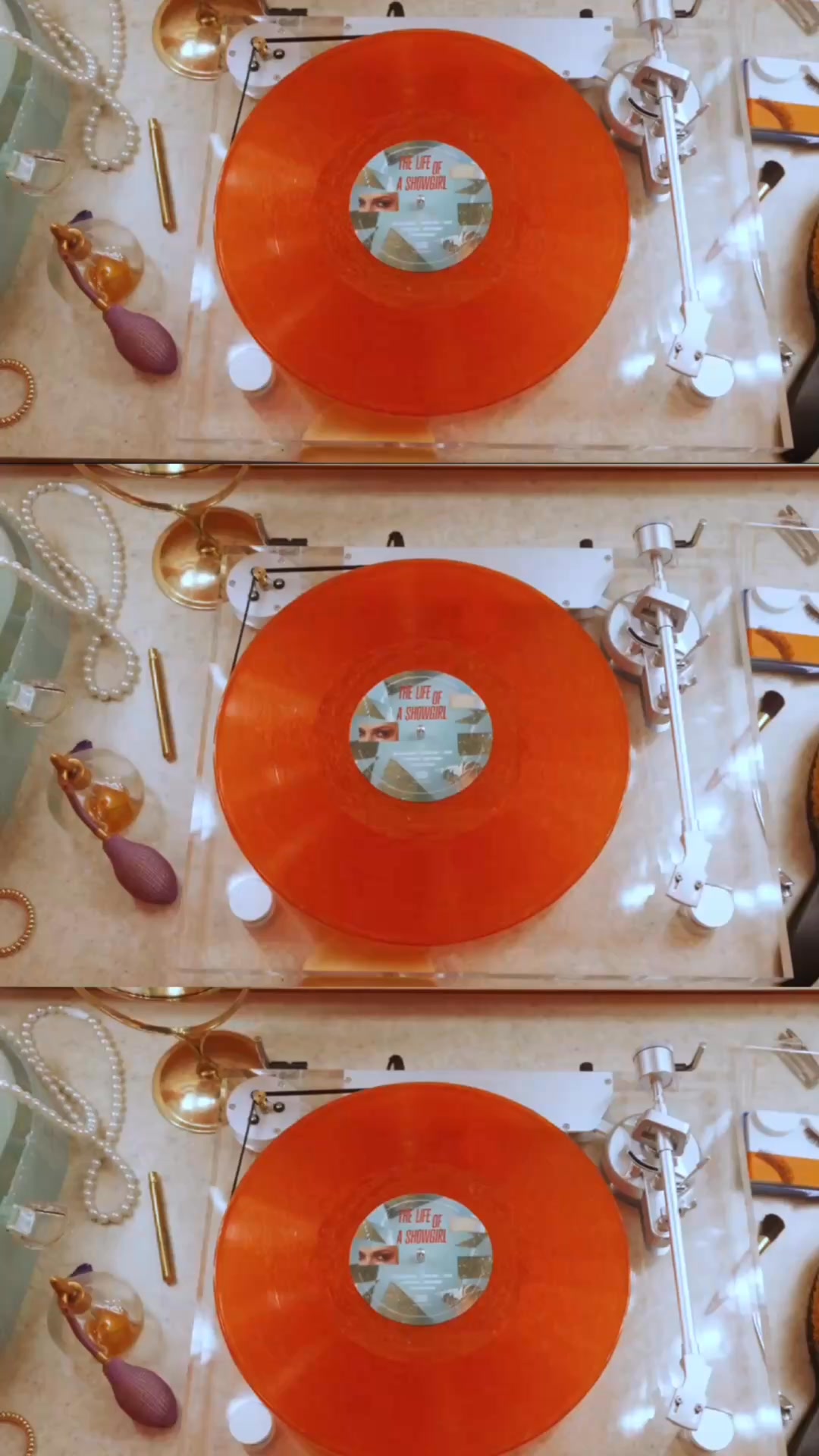 Sequins are forever, and now you know The Life of a Showgirl, babe. Walk through the door with us and listen to the new album now… 🚪❤️‍🔥