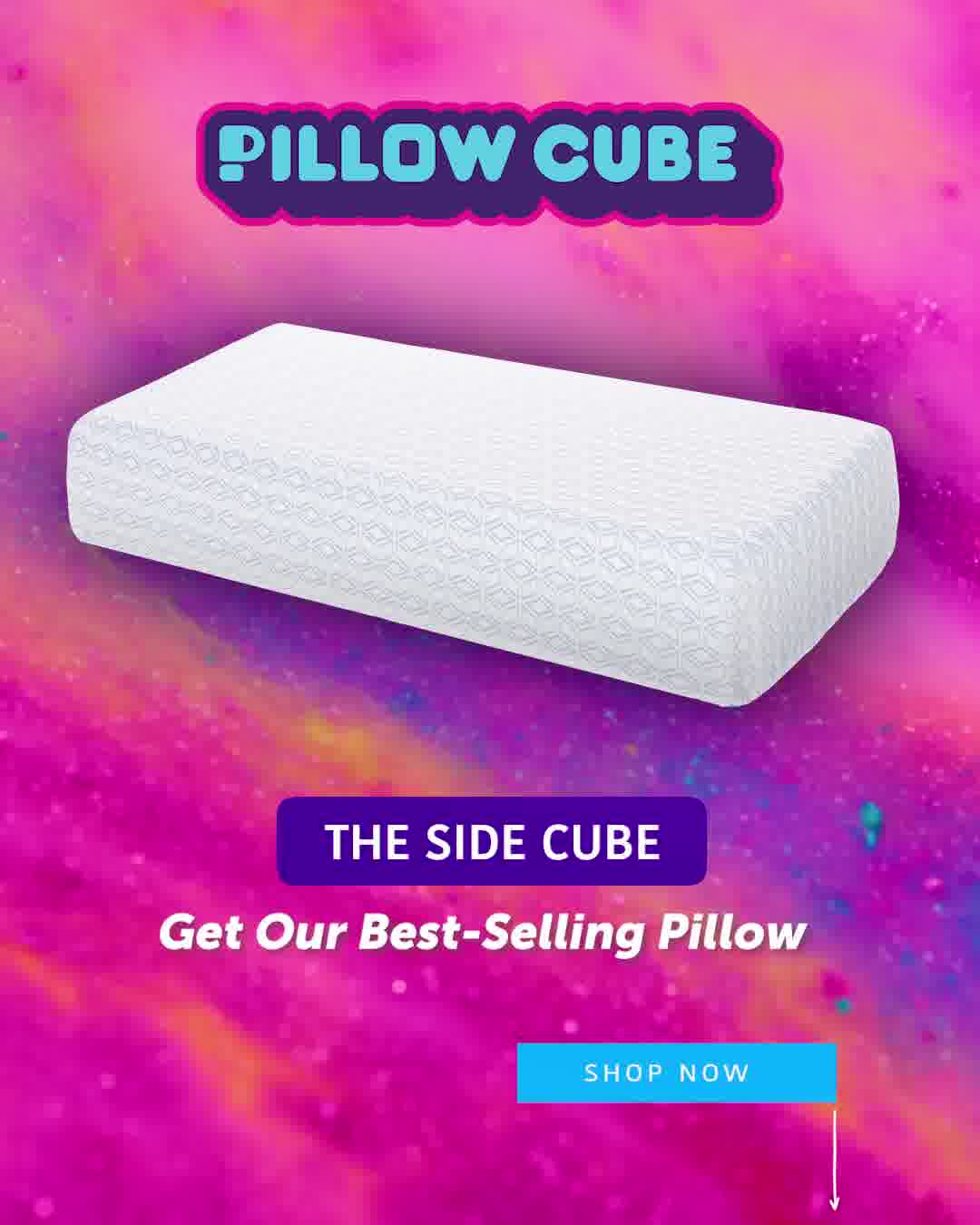 Your best sleep is just a Pillow Cube away