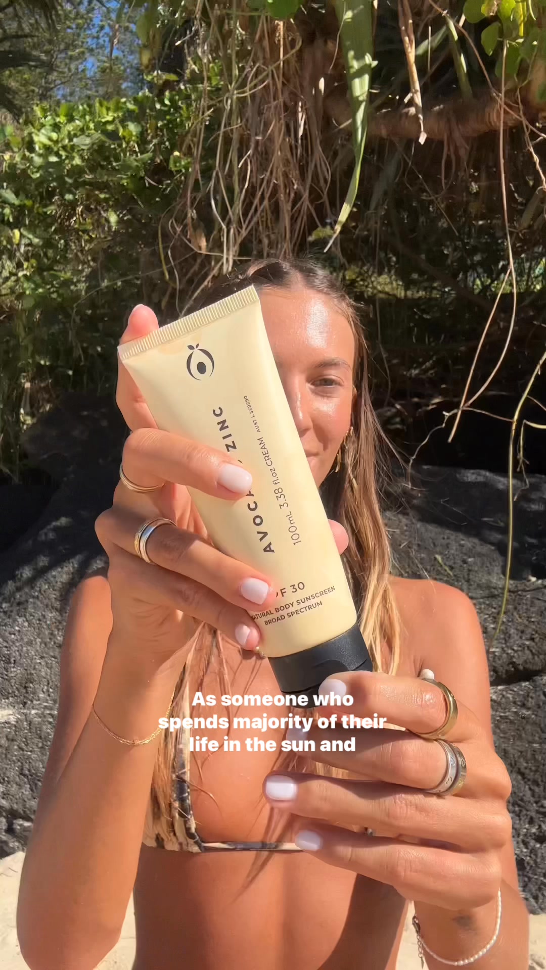 Avocado Zinc Natural SPF