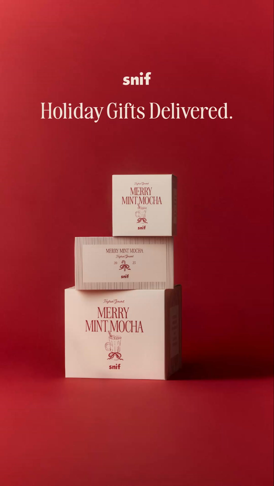 COCOA. PEPPERMINT. MARSHMALLOW.