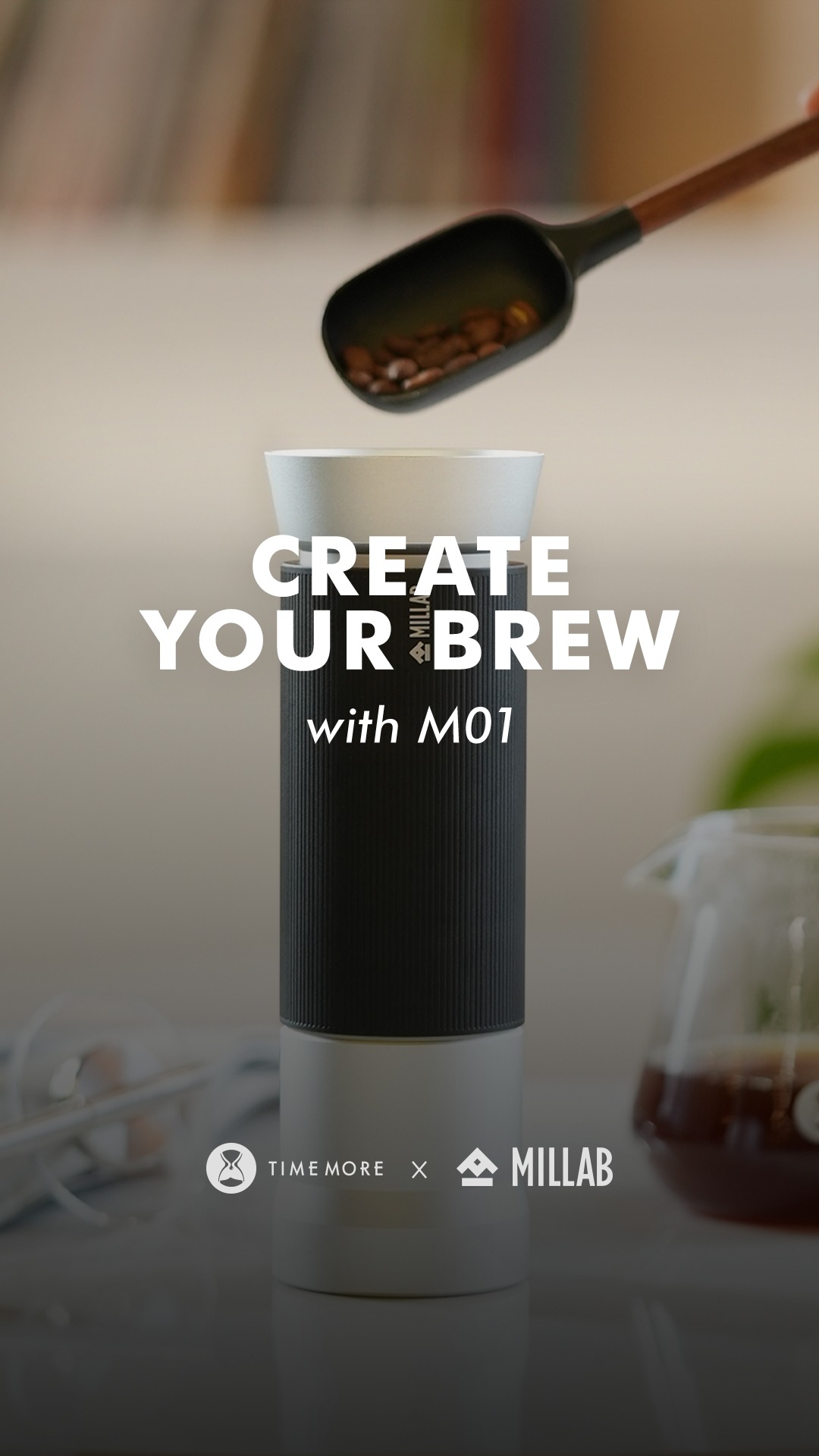 Ever tried blending grinds with M01?
Every bean shines in its own way.
How do you brew yours?

#timemore #timemorecoffee #timemoreproducts #millab #MillabM01 #coffee #coffeetime