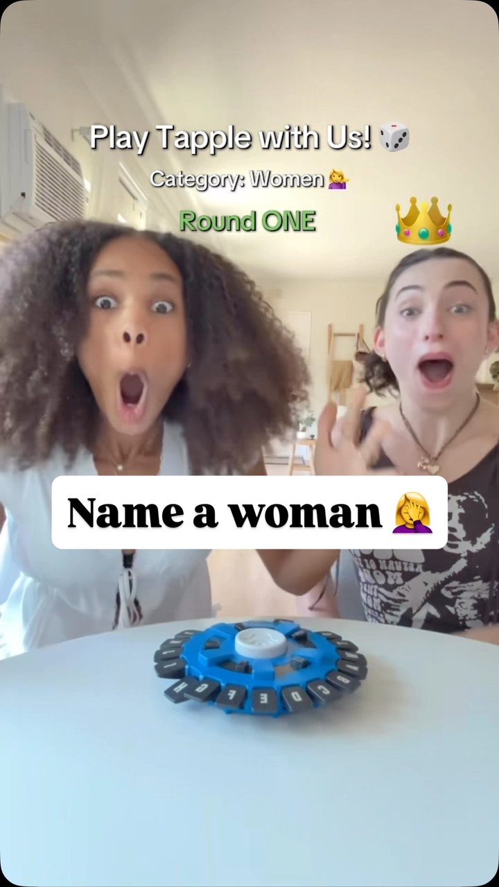 #ad do you think you could score higher than us?? 😳 @theopgames #besties #bestiesforever #theopgames #tapple #gamenight