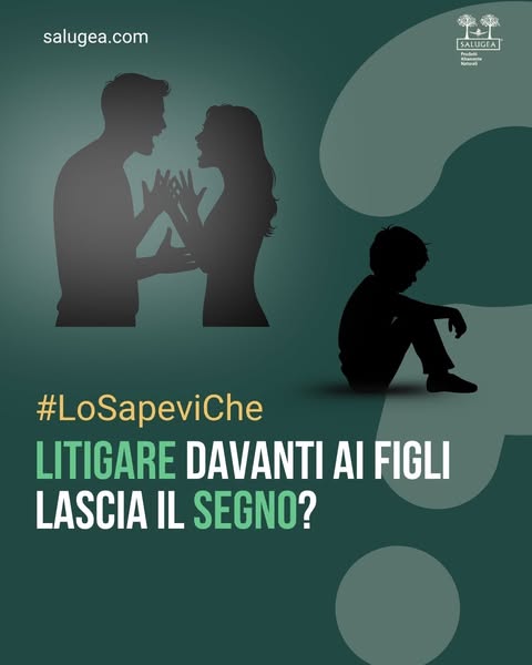 E a te è mai capitato di #litigare davanti ai tuoi #figli ? 👪
 #salugea #integratorinaturali #litigare #figli #famiglia
