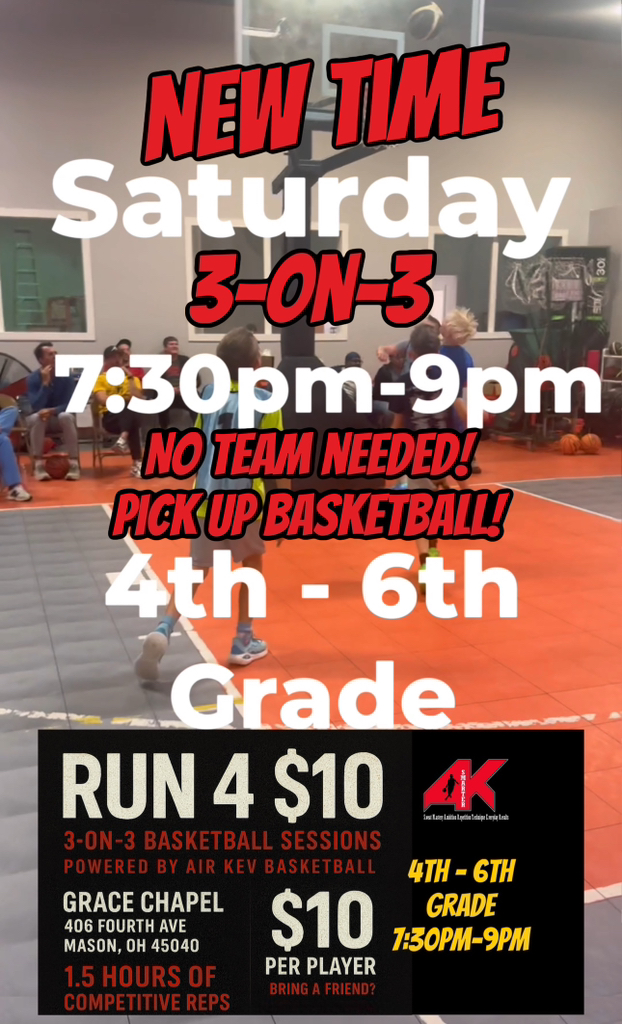 AIR KEV’S SATURDAY RUN 4 $10