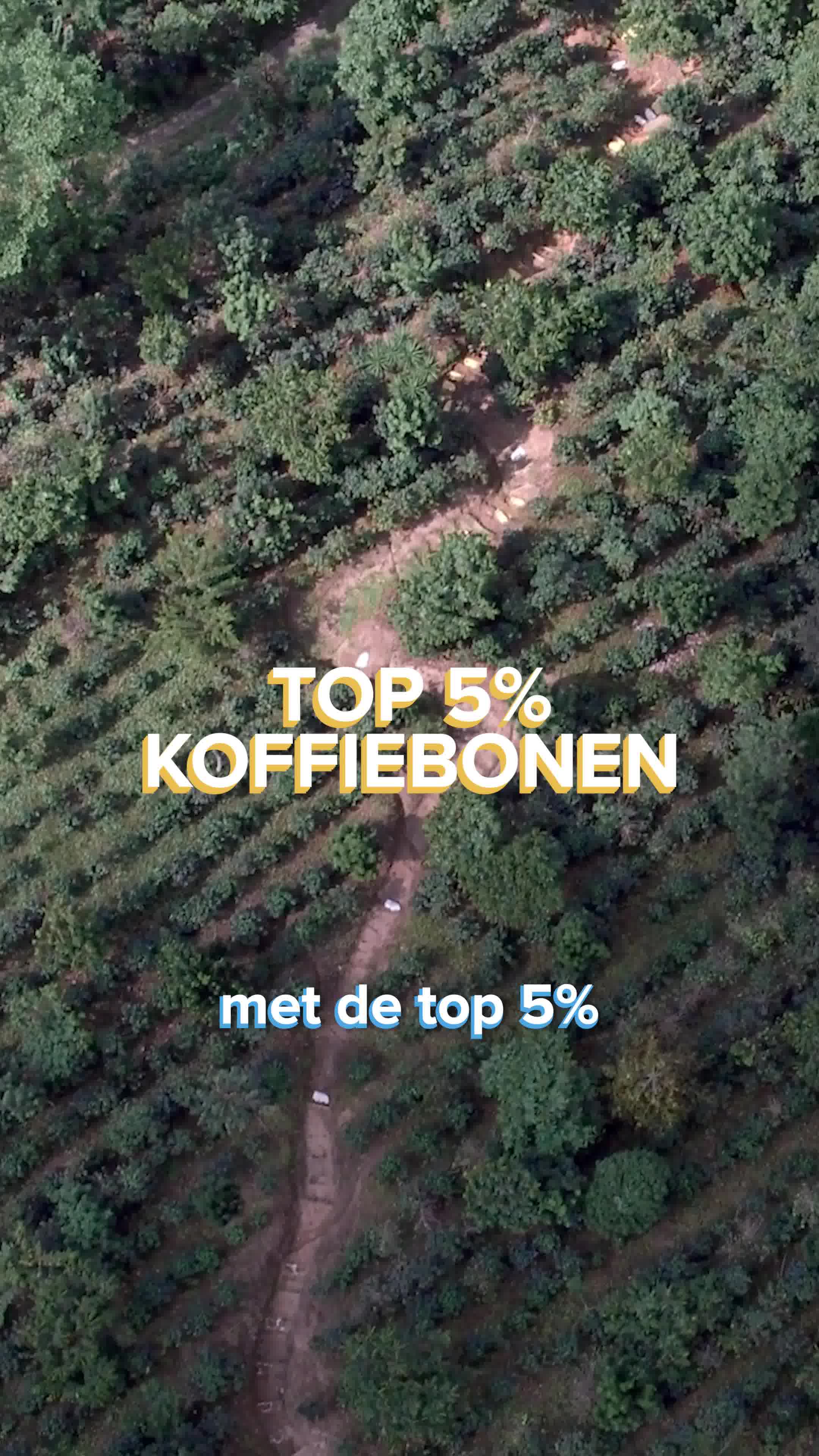 Bestel nu 100% eerlijk. 0% bitter. vers gebrand