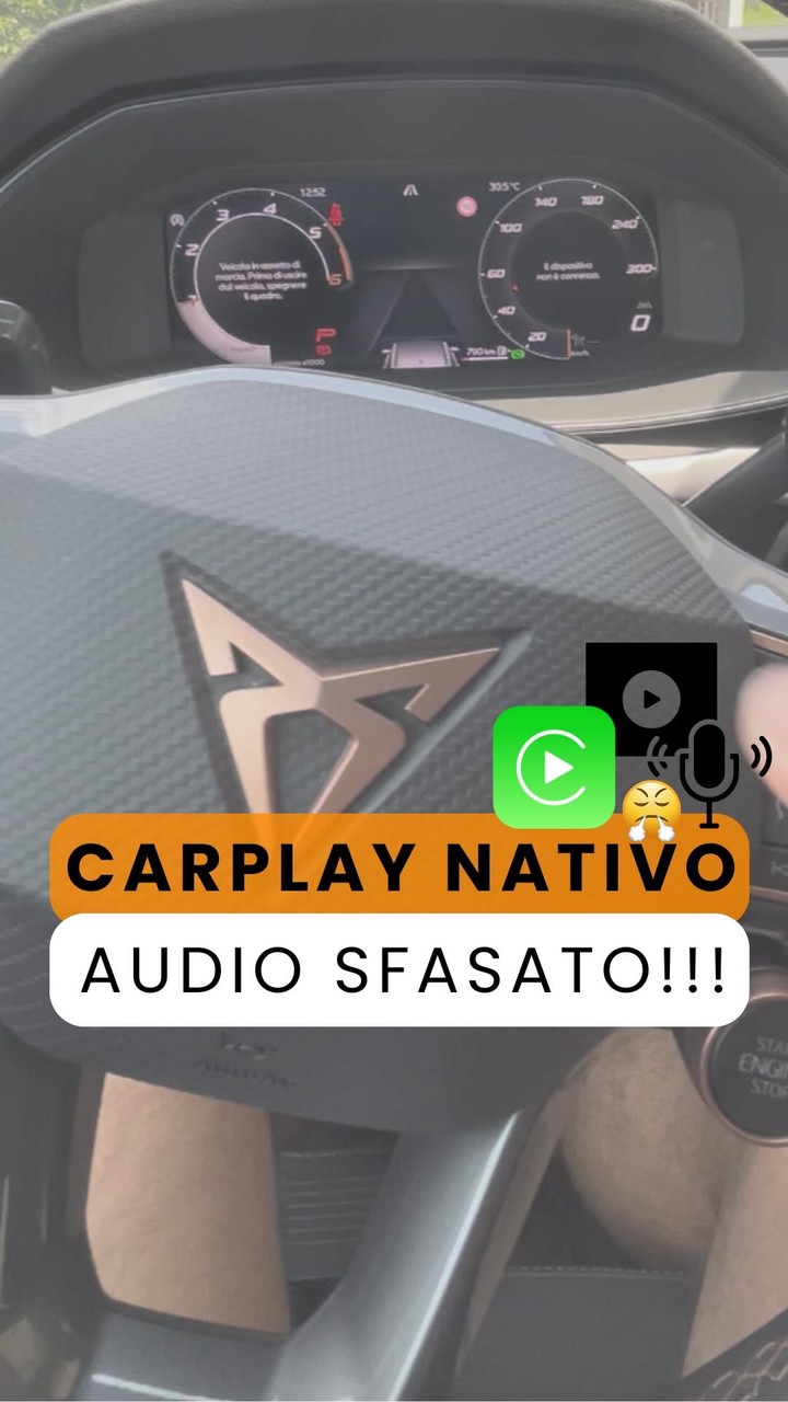 🎥 La mia auto ha CarPlay nativo, ma ogni volta che provo a guardare un video da fermo (sia con CarPlay wireless che via cavo), l’audio è sempre fuori sync con il video. Fastidiosissimo. 😤

Con questo dispositivo di Ottocast ho risolto tutto: audio e video perfettamente sincronizzati, touch completo e supporto a YouTube, Netflix e altro… direttamente sul display dell’auto! 🚘📱

⚠️ Ovviamente i video si guardano solo a veicolo fermo, mai durante la guida! La sicurezza prima di tutto. 🙏

🎁 Hai anche uno sconto del 10% con il codice: KL10

#carplay #ottocast #applecarplay #techtips #smartcar #casappletech #techlovers #cartips #carhacks #affiliate