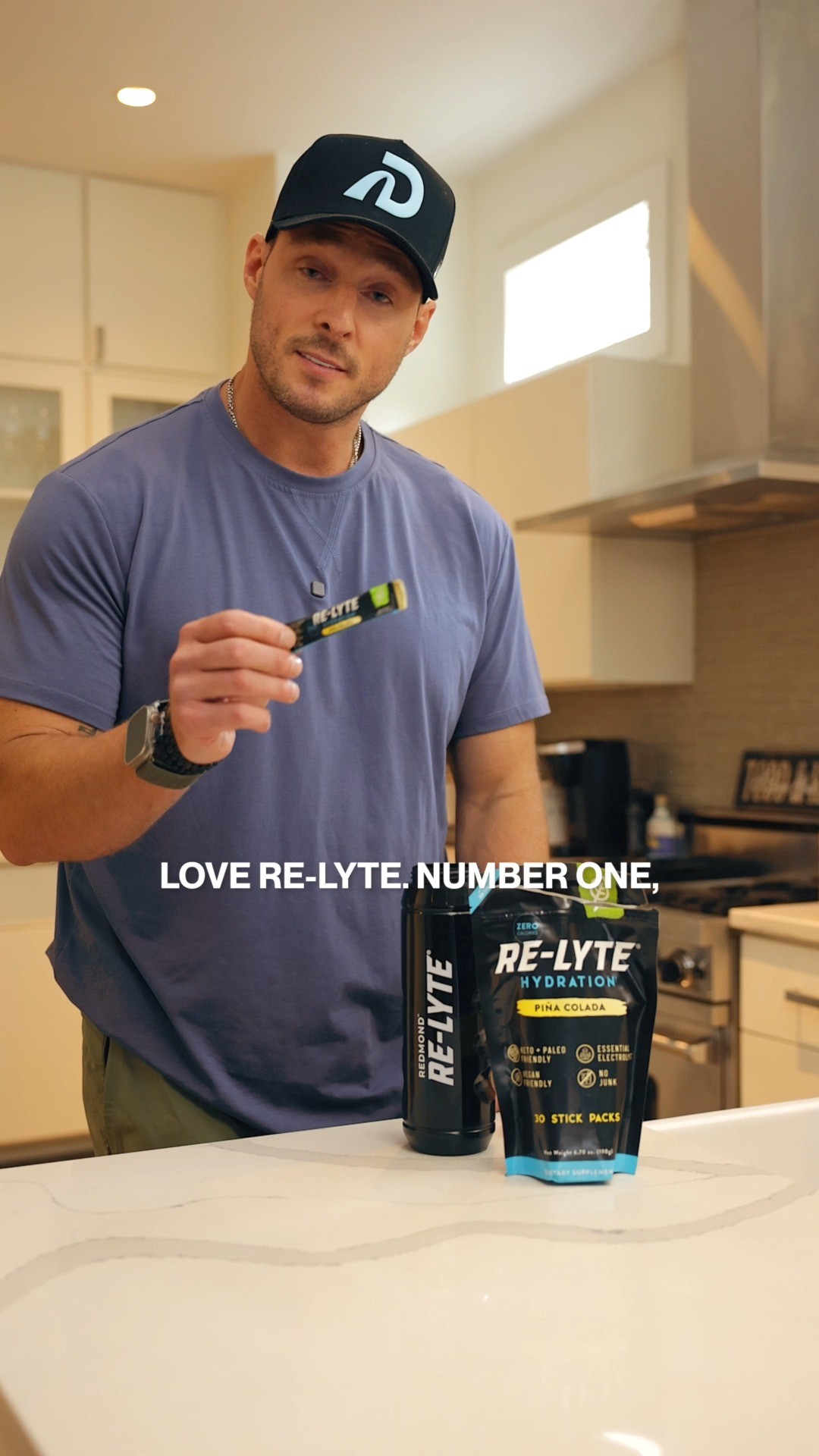 The only Pina Colada getting me through the Summer heat in Nashville 🥵 Stay salty with @redmondrelyte #electrolytes #saltysummer 🌞