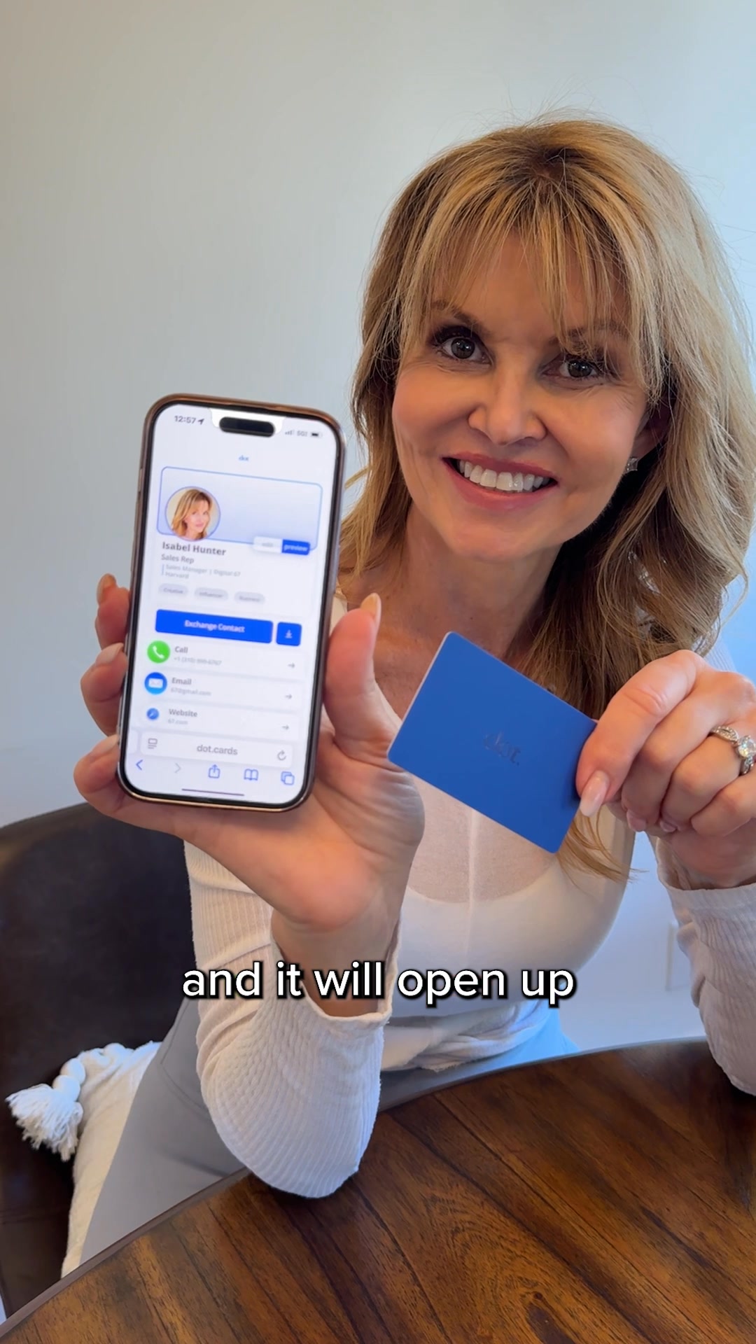 The Business Card of the Future