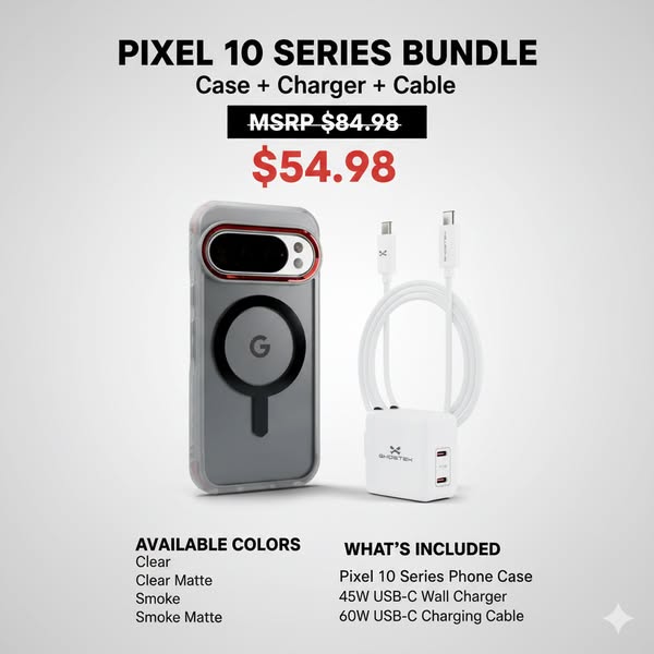 Ghostek Pixel 10 Bundle – Only $54.98!