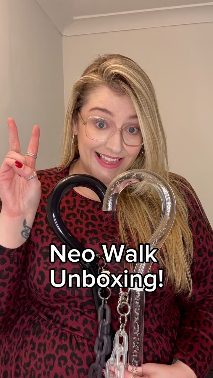 I’m AuDHD and I couldn’t decide, I was feeling impulsive so I got two new @neowalksticks - it’s not my fault, they’re so pretty!

#adhdcommunity #neowalk #neowalksticks #neowalkfamily #audhd #disabledandcute #disabledmodel #disabledlife #adhdwomen #disabledfashion #babewithamobilityaid #babewithamobilityaid #liverpoollife #audhdwoman #audhder #ambulatorywheelchairusersexist #autismawareness #adhdlife #adhdproblems #neurodiverse #mobilityaids #mobilityaidsarefreedom