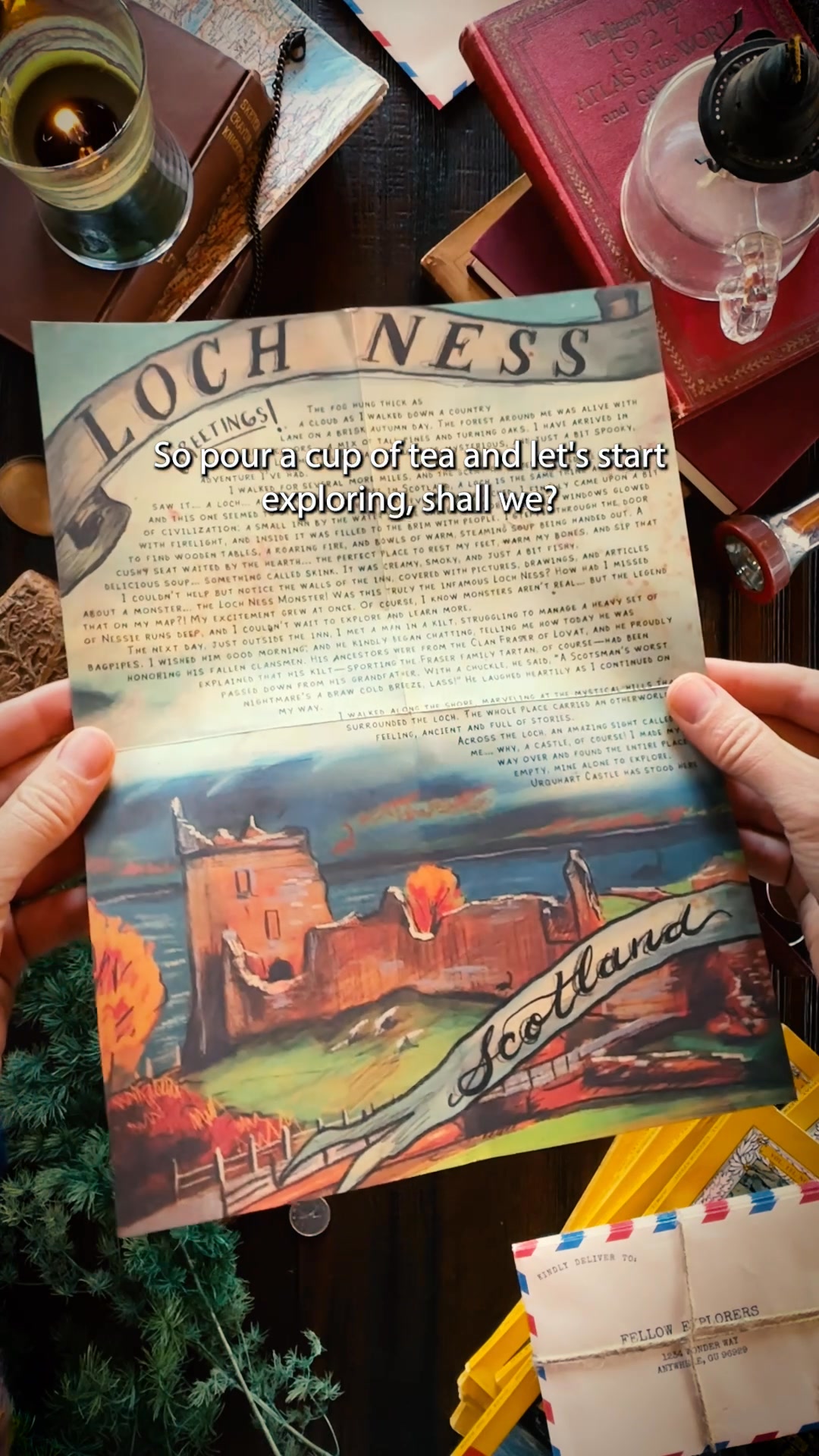 Snail Mail Adventure Letters