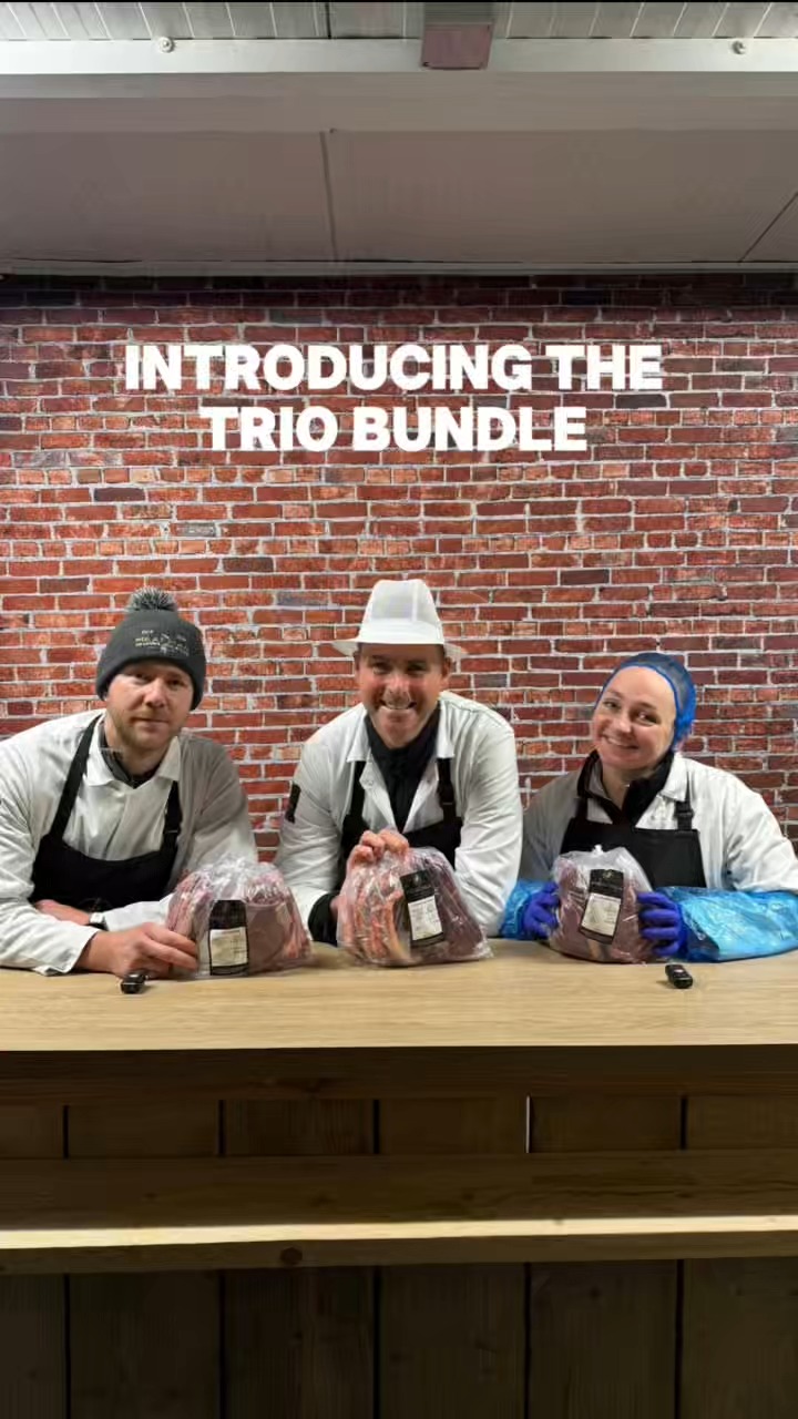 Triple the meat. Triple the win. 🥩🔥

The Trio Bundle is your new freezer hero. Packed with three of our most popular cuts, you get 10 Ribeyes, 10 Sirloin, 10 Rump. Perfect for family dinners, meal prep, or bulk buying.

💥 Premium cuts
🚚 Nationwide next-day delivery
💸 More meat, better value

#TheMeatMan #MeatBundle