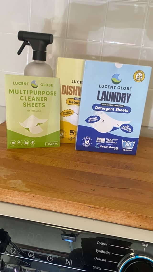 I’ve been on a bit of a low-tox kick lately — slowly swapping out the things we use every day for cleaner, simpler options 🌿
These @lucentglobe dishwashing + laundry sheets have been such an easy change — no plastic, no heavy bottles, no mess. Just compact little sheets that actually work 👏
It’s the kind of swap that makes you feel good every time you do a load 💧
Less waste, more space, and a happier planet 🌍💚
#LowToxLiving #EcoHome #FoodieMumma #SustainableSwap #LucentGlobe #PlasticFreeLiving
<gifted>