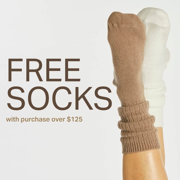 FREE Socks with Purchase