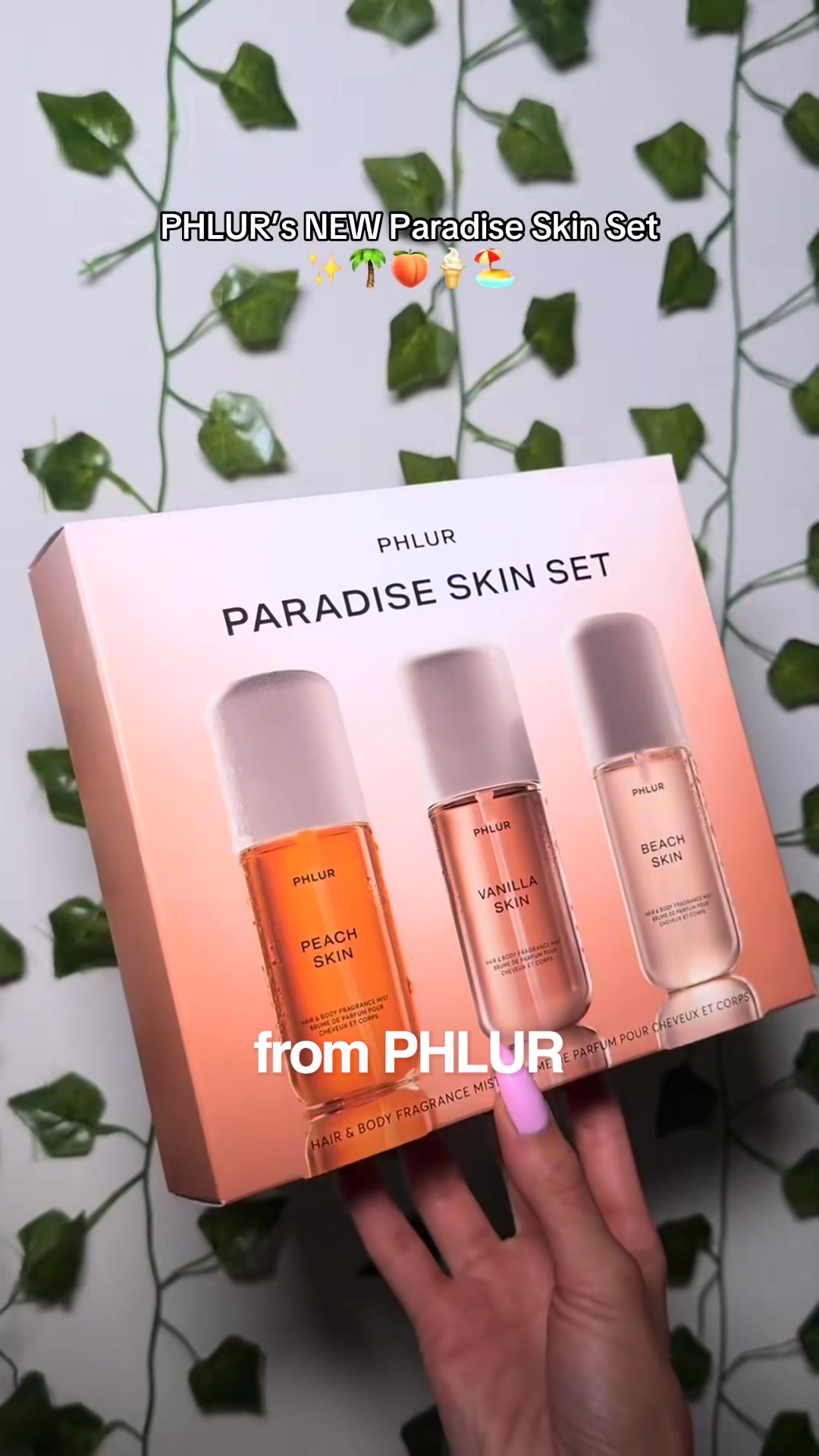 Paradise Skin Set Body Mist