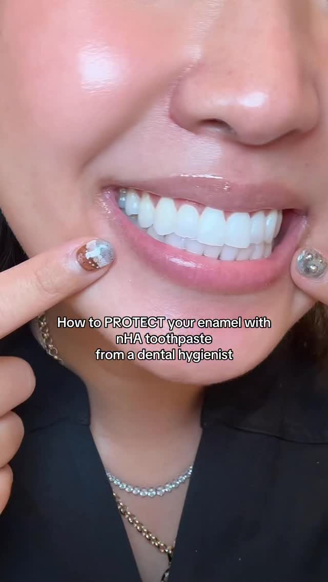 A strong healthy enamel will prevent cavities, reduce sensitivity, and enhance the overall appearance of your teeth @meetcocolab #cocolabpartner #nha #toothpaste #fyp #dentalhygienist #education #enamel #oralhealth #oralcare #oralhygiene