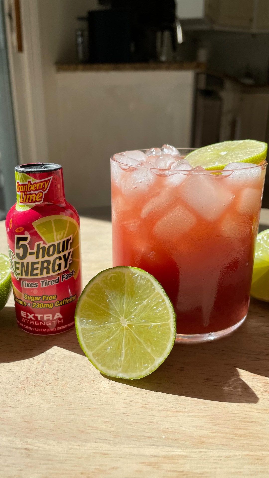 Let’s make a Cranberry Lime Refresher!
I’ve partnered with @5hourenergy again to bring you another limited-time holiday flavor, Cranberry Lime! It tastes SO good, and of course, I had to turn it into a mocktail.
This Cranberry Lime Refresher is the perfect pick-me-up when you want that burst of flavor and energy to get through the holidays. The combo of cranberry, pomegranate, and lime is bright, tangy, and seriously refreshing.
Grab your glass (and some friends), mix it up, and cheers to the most wonderful time of the year!
Use my code MOCKTAILGIRLIE to get your hands on the limited-time holiday flavors!
#5hourenergy #mocktailgirlie #5hourambassador